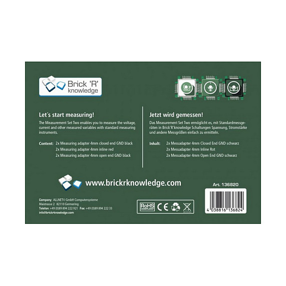 ALLNET BrickRknowledge Measurement Set 2 – Electronics Measurement & STEM Training Kit thumbnail 3