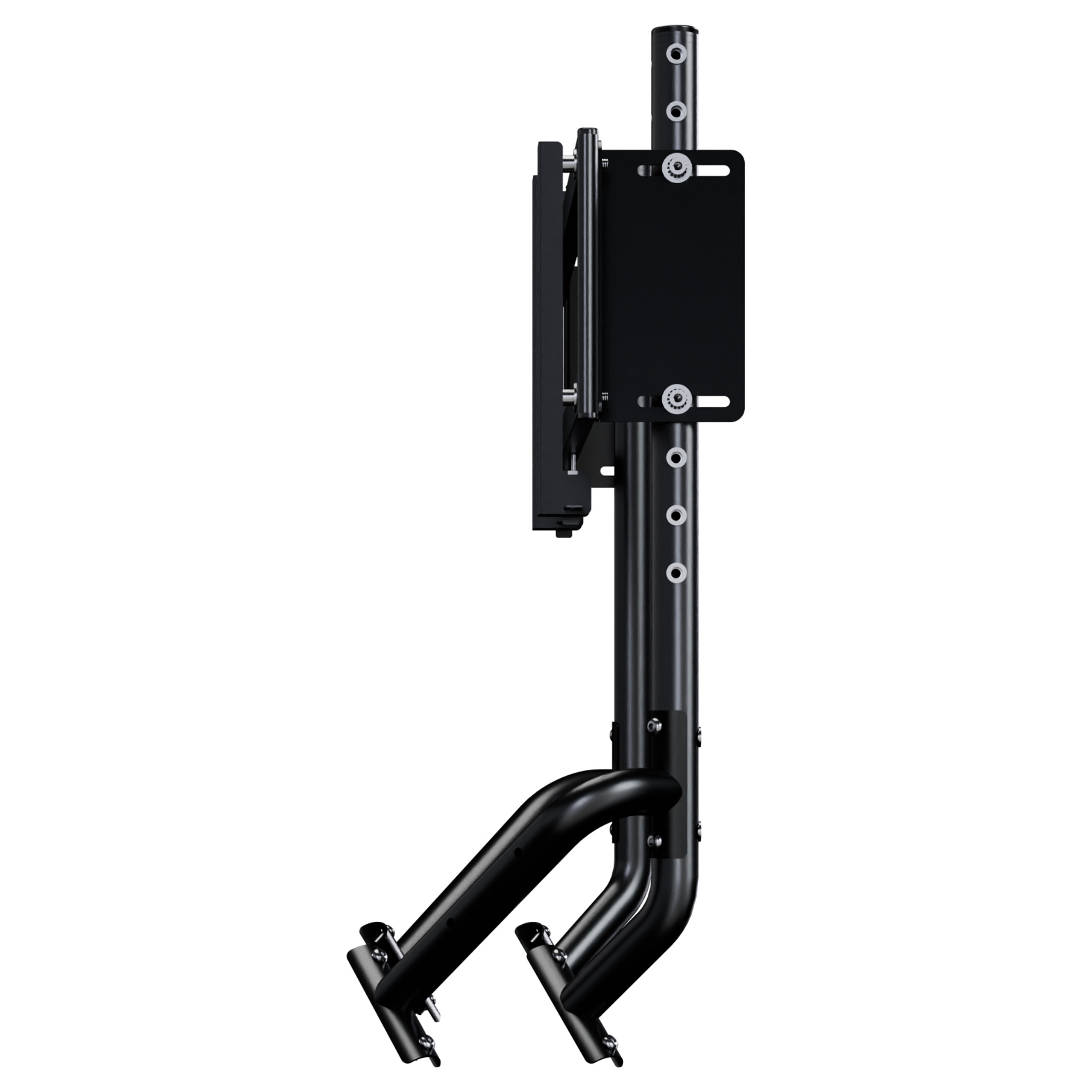 Mbajtëse për Monitor OPLITE OP-R8-SMSB / 1 Monitor / deri 57" / deri 30kg / VESA 75x75–400x200 / Lartësi e Rregullueshme - Zezë 2