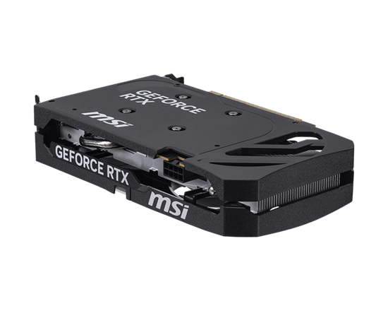 Kartelë Grafike MSI GeForce RTX 5050 Shadow 2X OC, 8GB GDDR6, PCIe 5.0, 128-bit, Dual Fan, 3x DisplayPort 2.1b, HDMI 2.1b – Zezë 4