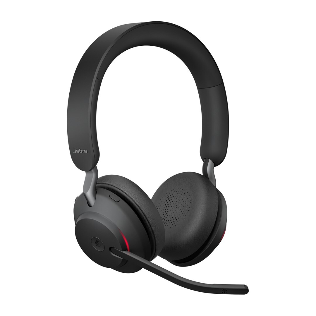 Jabra Engage 55 UC Stereo USB-C Wireless Headset – DECT, 150m, 13h, Charging Stand – Zezë/Titanium 3