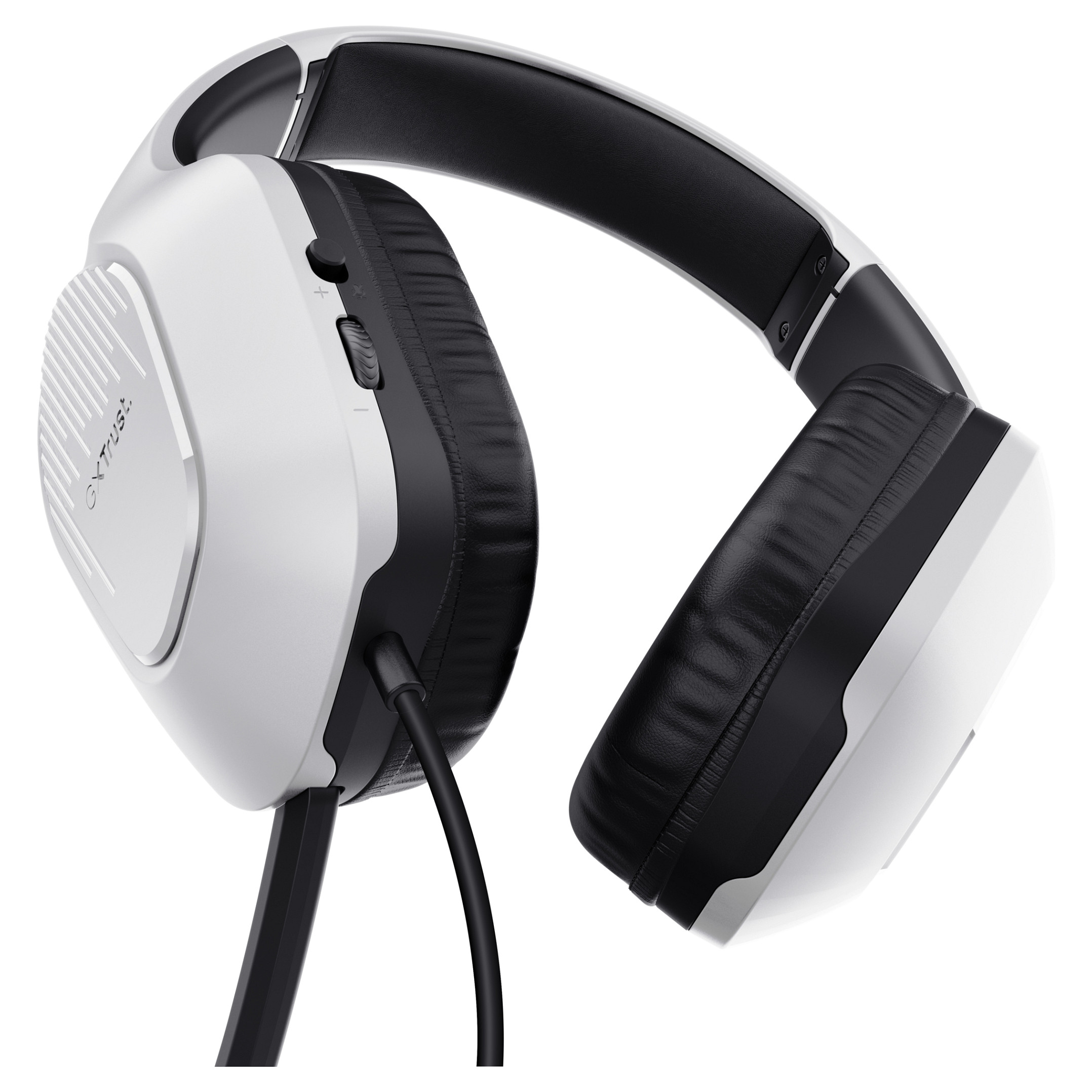 Kufje Gaming Trust GXT 415W Zirox / Wired / 3.5mm / 50mm / Mikrofon – Bardhë 3