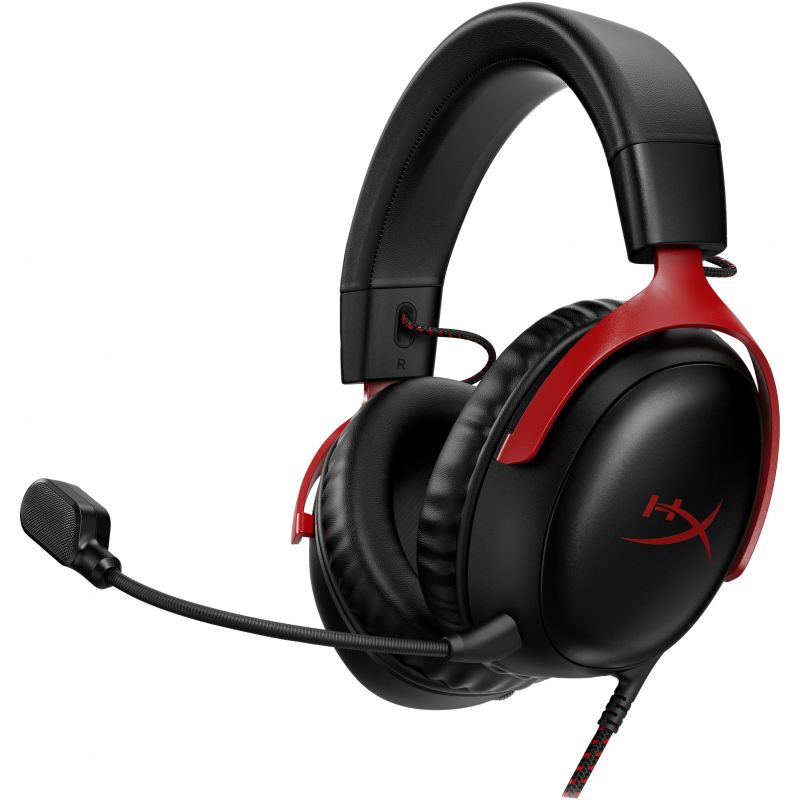 Kufje Gaming HyperX Cloud III S Wireless / A59Z0AA – Kuqe / Zezë 5