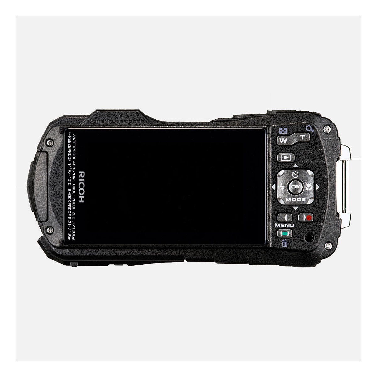 Kamerë digjitale Ricoh WG-80, 16MP, Full HD, Zoom Optik 5×, Rezistente ndaj Ujit 14m - Zezë 5