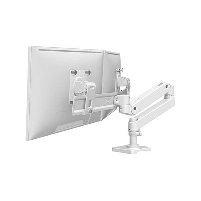 Mbajtëse për Monitor Ergotron CareFit Slim 2.0 C50-3510-0 , 1 Monitor , deri 27" , deri 14.5kg , karrocë me rrota , VESA 75x75 & 100x100 - Bardhë/Gri 4