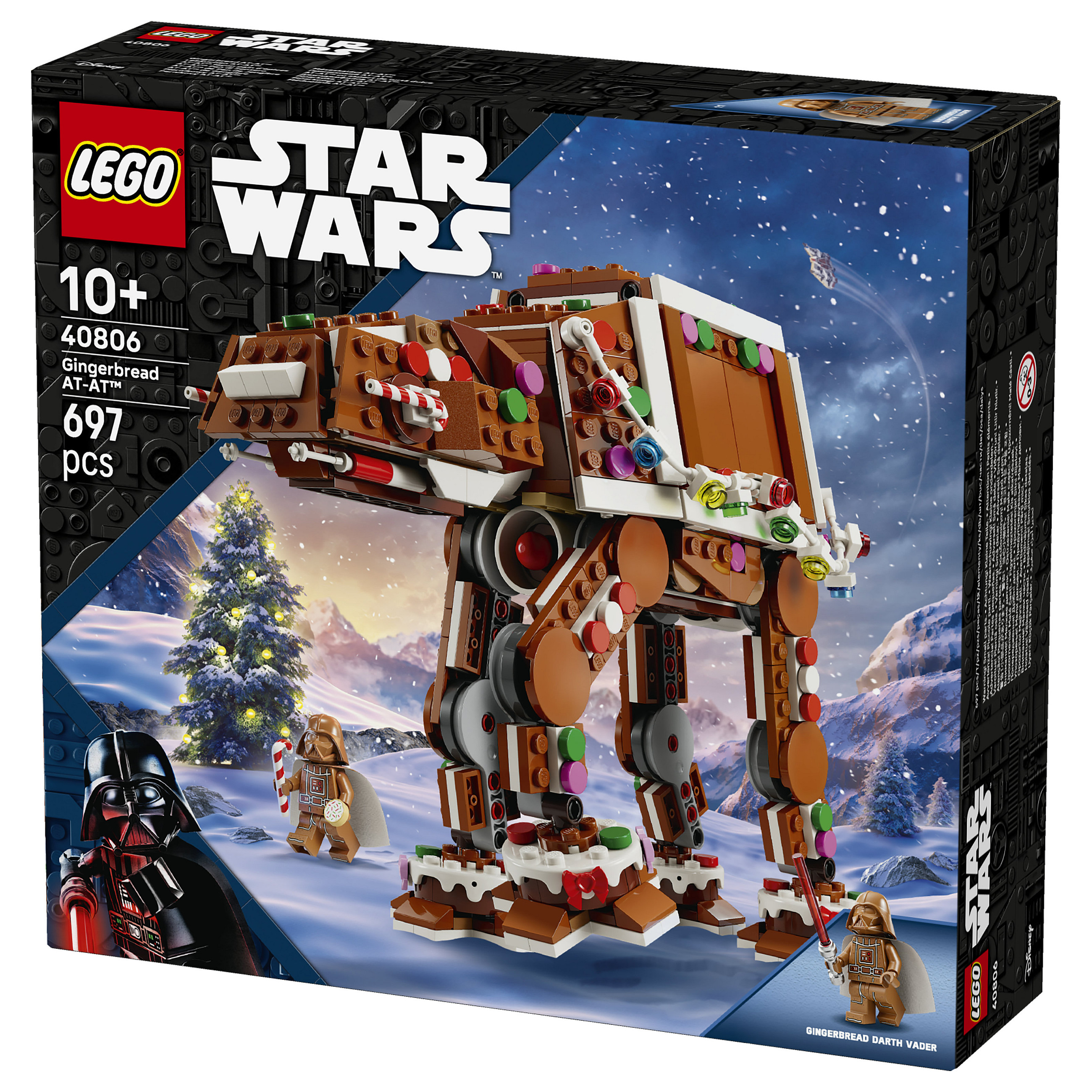 LEGO Star Wars Gingerbread AT-AT Walker 40806 thumbnail 6