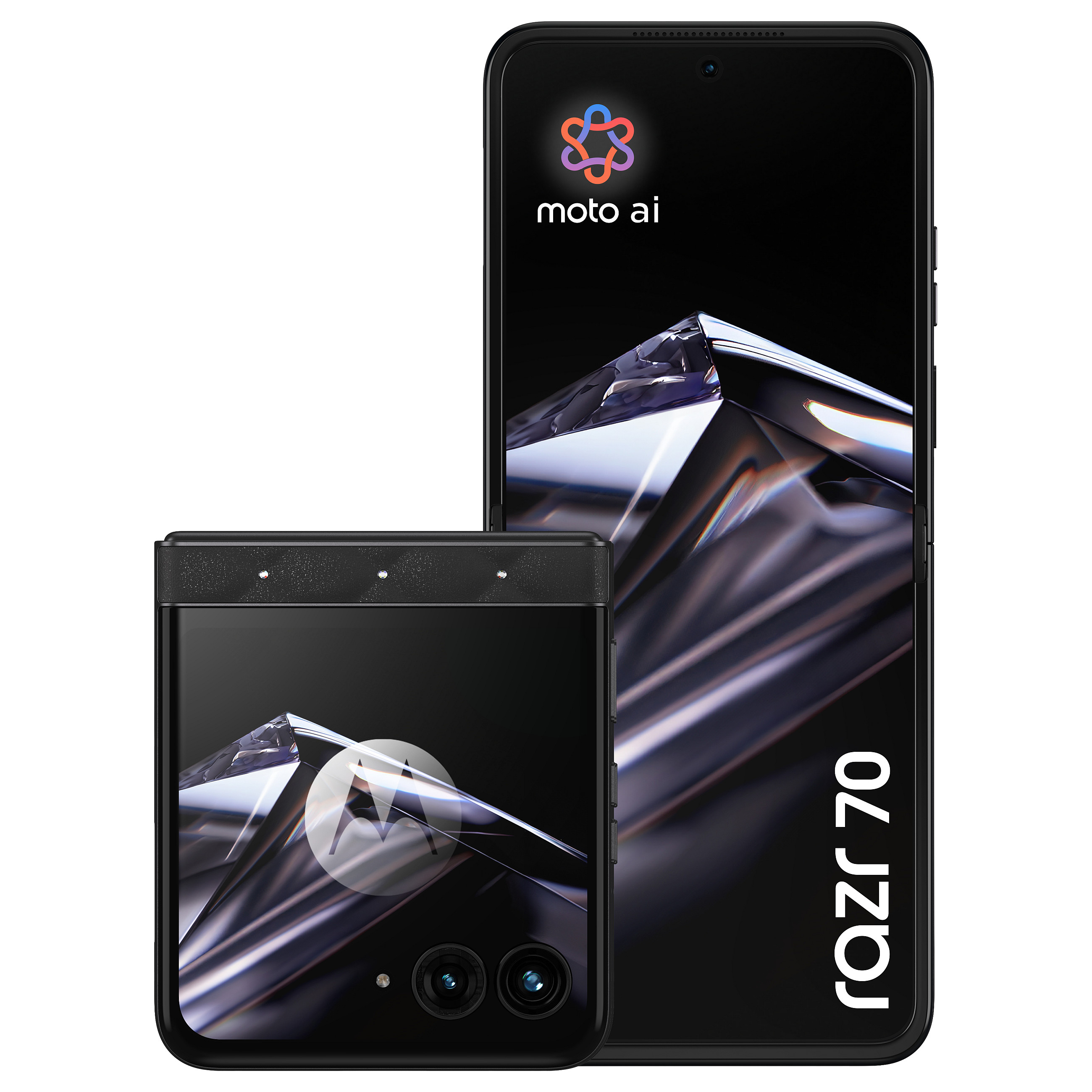 Telefon i Mençur Motorola razr 70 / 6.9" LTPO Extreme AMOLED / 120 Hz / Dimensity 7450X / 8 GB RAM / 256 GB / 5G / 50 MP OIS / Android 16 / 4800 mAh - Zezë 2