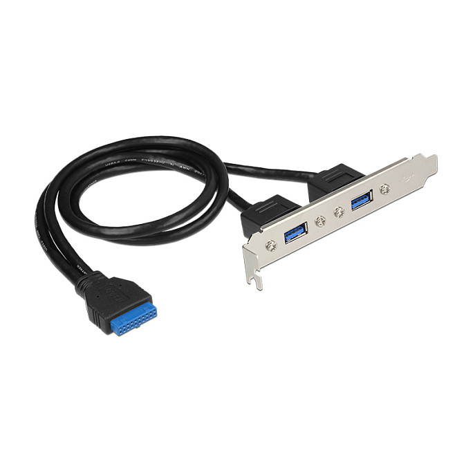Konvertues USB Type-C në VGA / 20cm / I bardhë 4