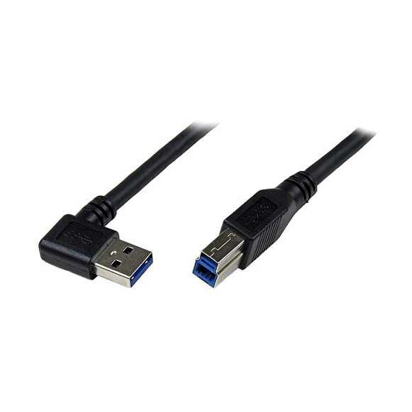 Kabllo USB StarTech.com USB3CAB2M, USB 3.0, USB-A Mashkull në USB-B Mashkull, 5Gbps, 2m - Zezë 8
