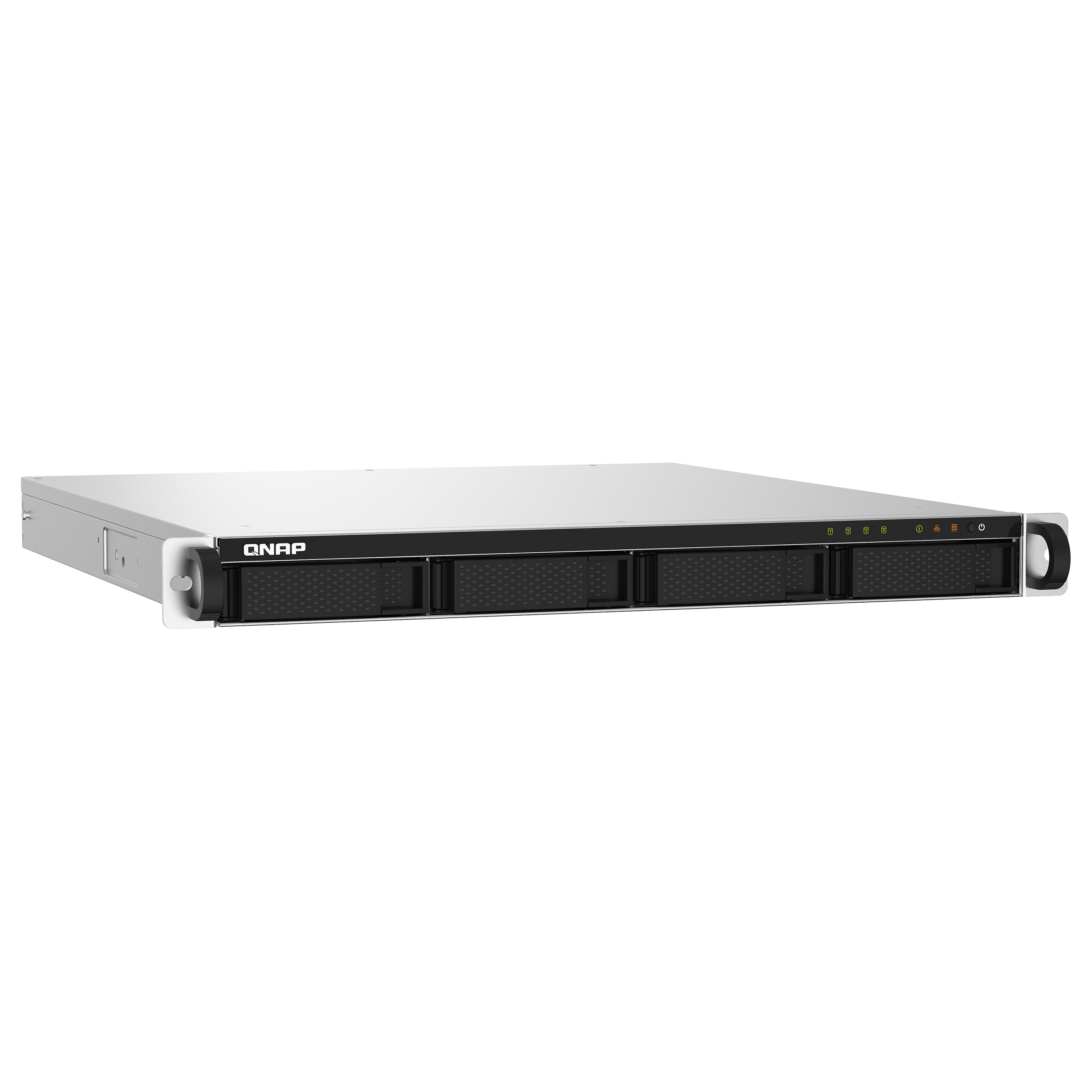 QNAP TS-432PXU-2G 4-Bay Rackmount NAS Server – ARM Cortex-A57, 2GB DDR4, Dual 10GbE SFP+, 2.5GbE LAN 4
