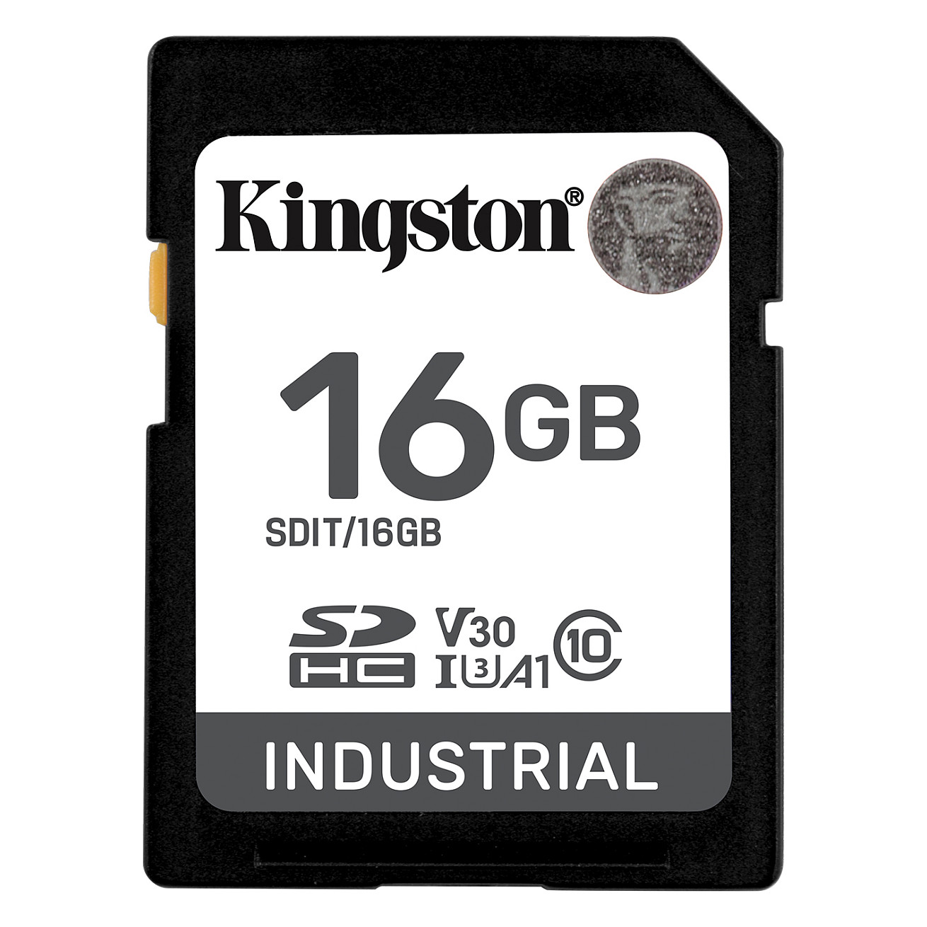 Kartë memorie SD CARD 16GB Kingston HC Industrial -40C to 85C