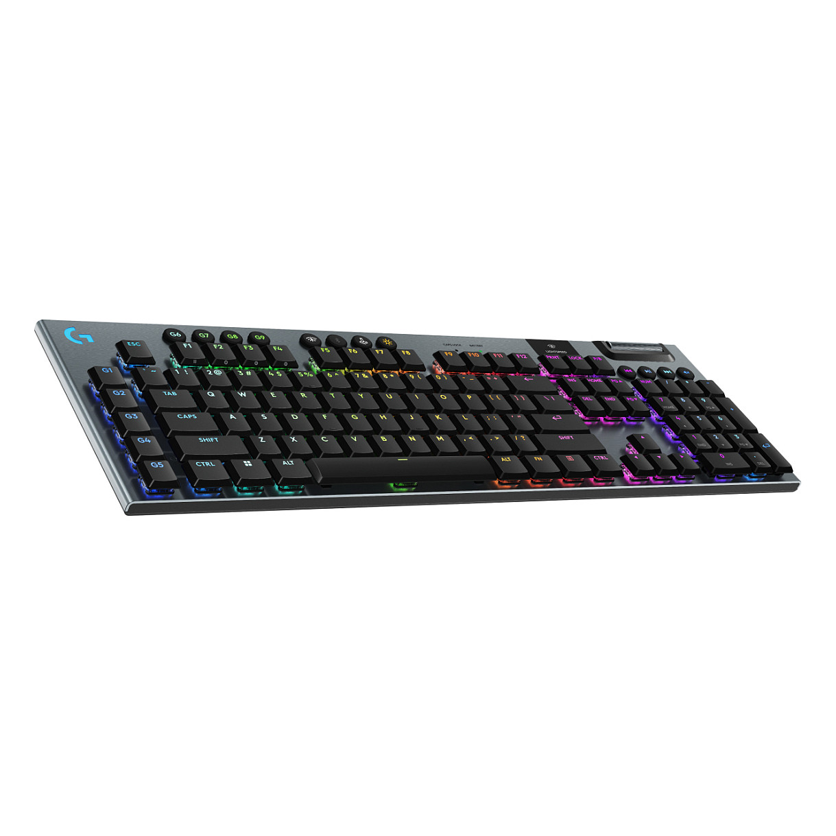 Tastierë Gaming Logitech G G915 X LIGHTSPEED / Wired & Wireless / QWERTZ (DE) / Full-Size / Mekanike / GL Linear / LIGHTSPEED 2.4 GHz + Bluetooth / RGB – Zezë 3