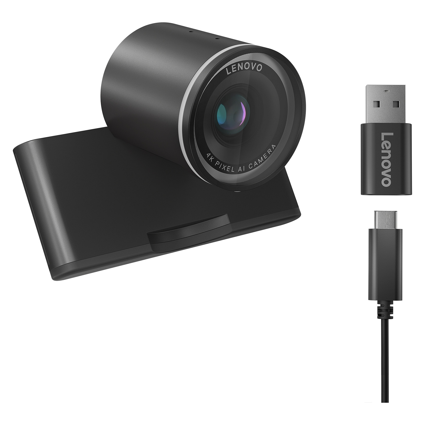 Webcam Lenovo 4K Pro / Adjustable FOV 90/78/65 / HDR / AI Framing – Zezë 2