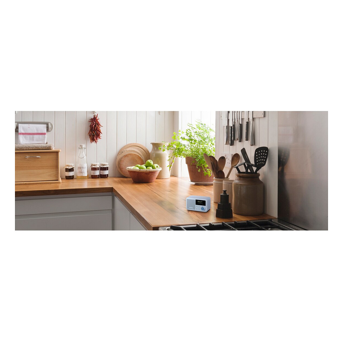 Radio Portative MEDION LIFE S66822 / DAB+ / FM / TFT / 2W / IPX1 - Aqua 3