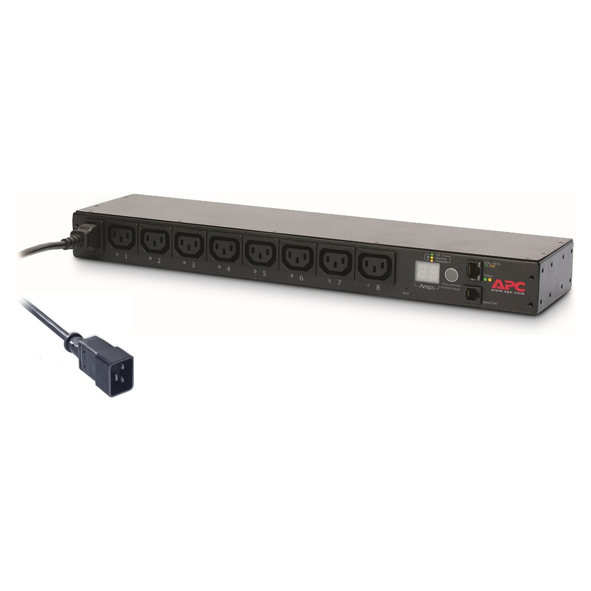 PDU Eaton ATS16N, 16 A, 230 V, 9 dalje C13/C19, Rack 1U 7