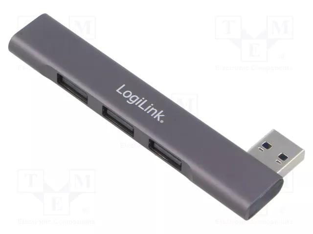 Hub USB-C LogiLink UA0447, 2x USB-A, 5x USB-C, 5Gbps, me çelësa - Argjend 9