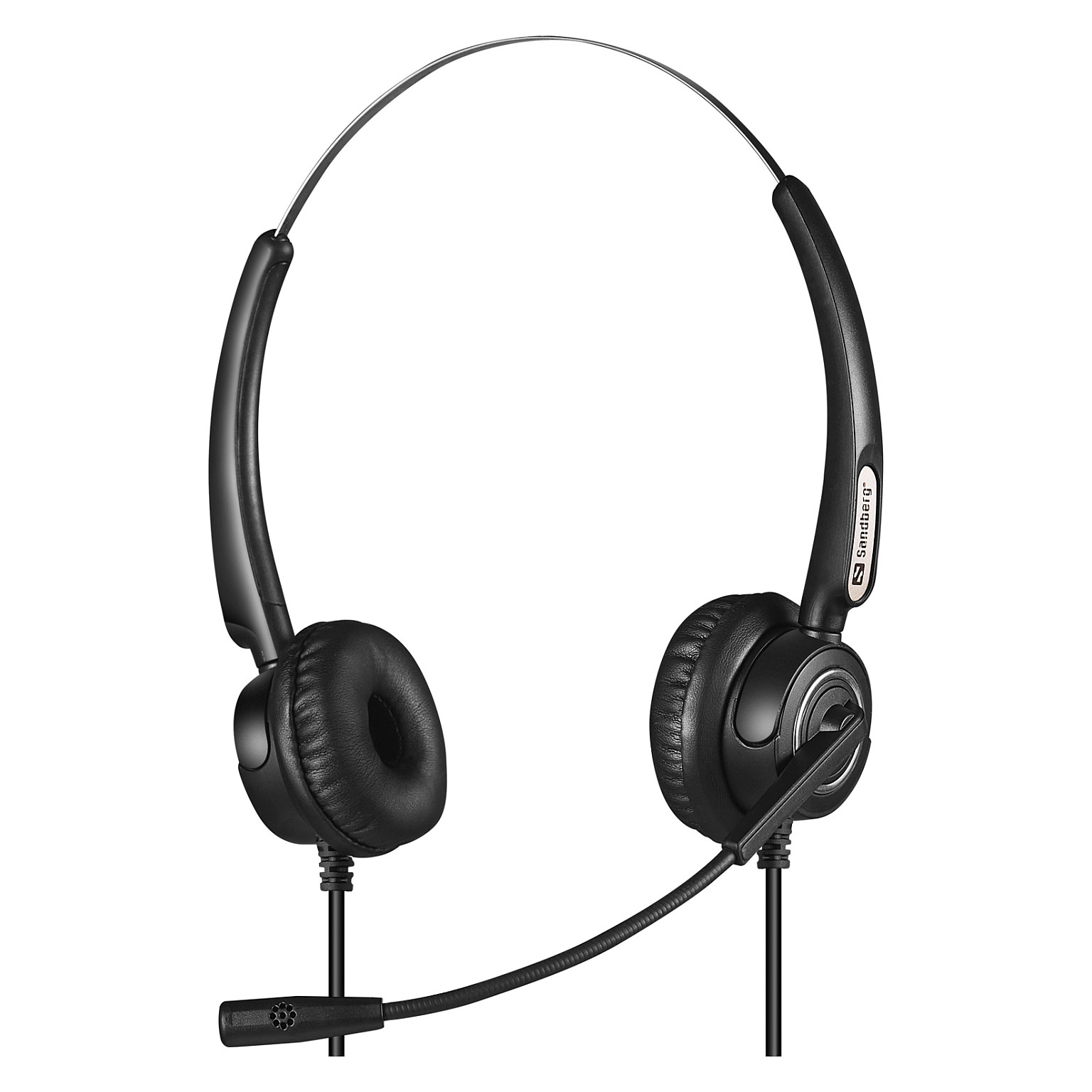 Kufje me kabllo Sandberg 2in1 Office Headset / USB-A / 3.5mm / 27mm / Mikrofon Omnidirectional - Zezë 7