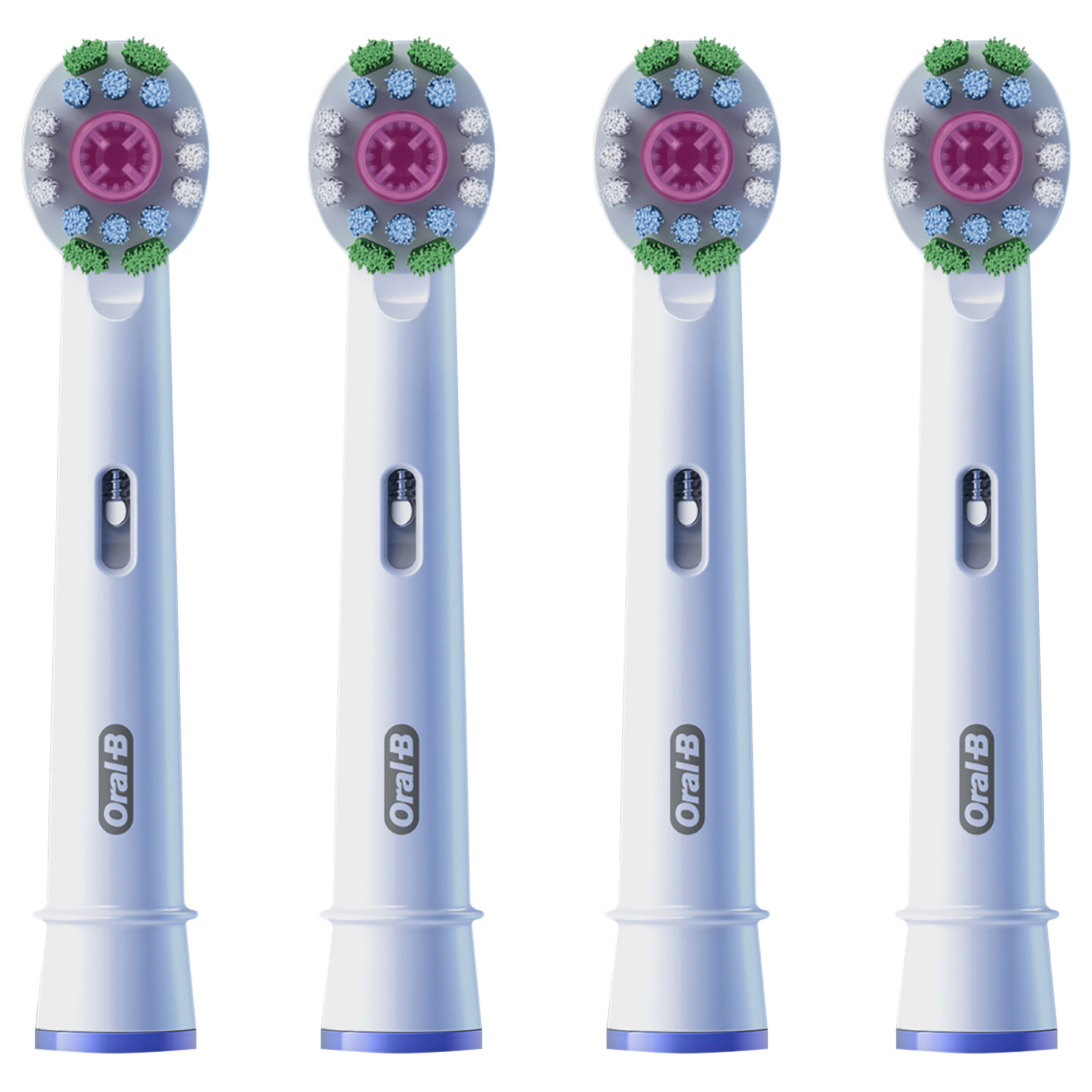 Koka zëvendësuese Oral-B Pro 3D White, 4 copë - Bardhë