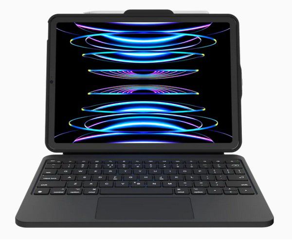 Aksesor për tablet DEQSTER Prime Keyboard / iPad Air 13" / M2-M3 / USB-C / 2x USB-C / Trackpad / Water-Resistant - Zezë 3