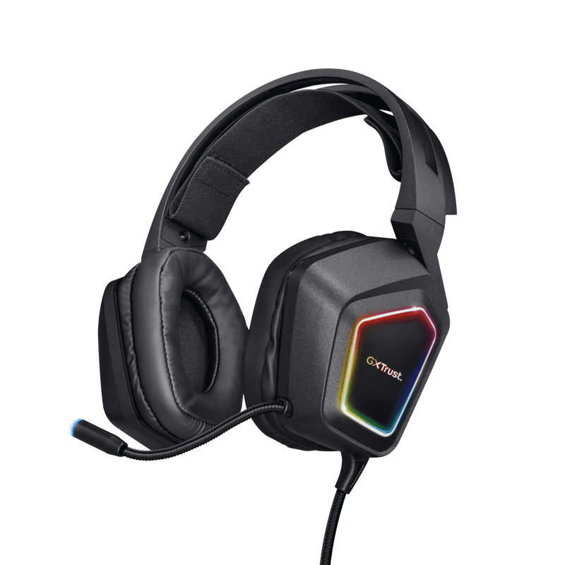 Maus Gaming Trust GXT108 Rava / lluminated / Optik / RGB / USB /  3200 DPI / E zezë 9