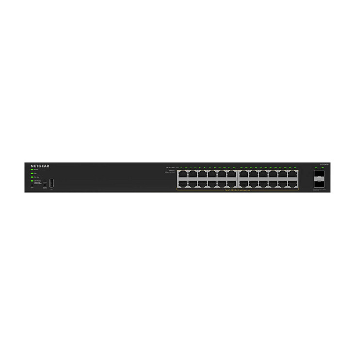 NETGEAR GS324TPv2 24-Port Gigabit PoE+ Smart Managed Switch with 2x SFP 190W thumbnail 2