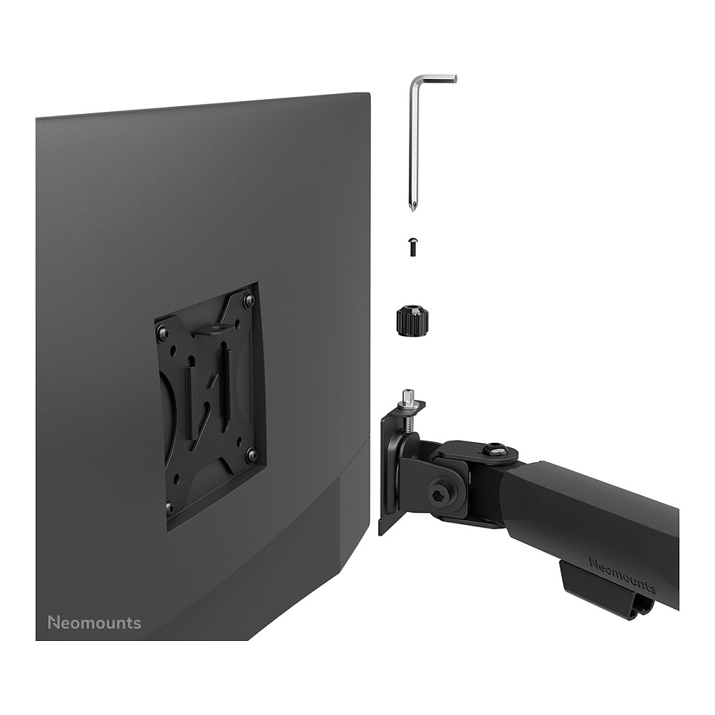 Mbajtëse për Monitor Neomounts DS60-600BL1 / 1 Monitor / 10–32" / deri 8kg / VESA 75x75 & 100x100 / Full Motion / Lartësi e Rregullueshme - Zezë 7