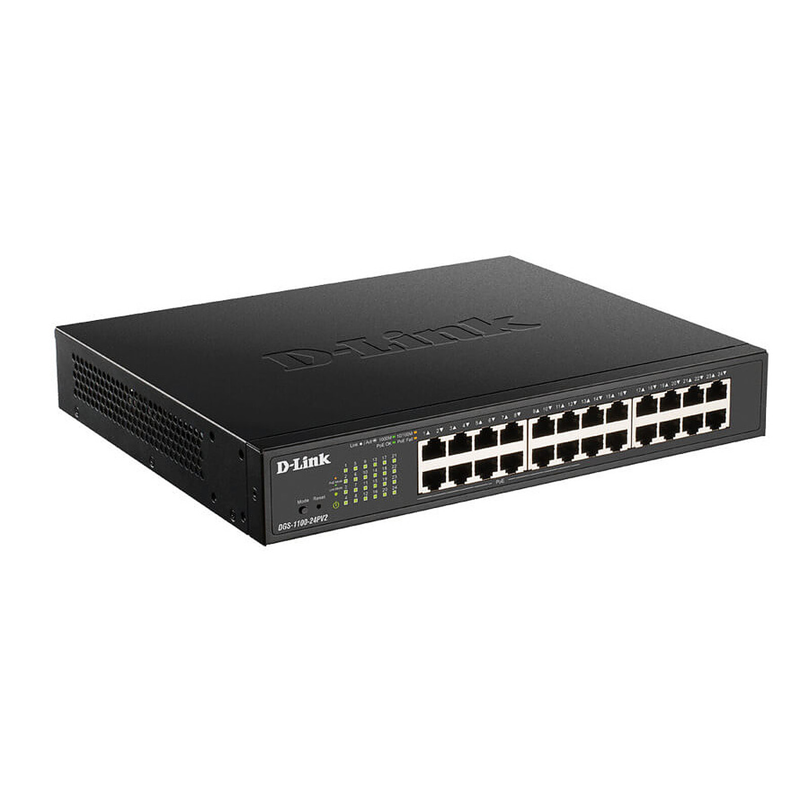D-Link DES-105 5-Port Fast Ethernet Unmanaged Desktop Switch – 5x RJ45 10/100Mbps, Metal Housing, Fanless, Plug & Play, Zezë 7