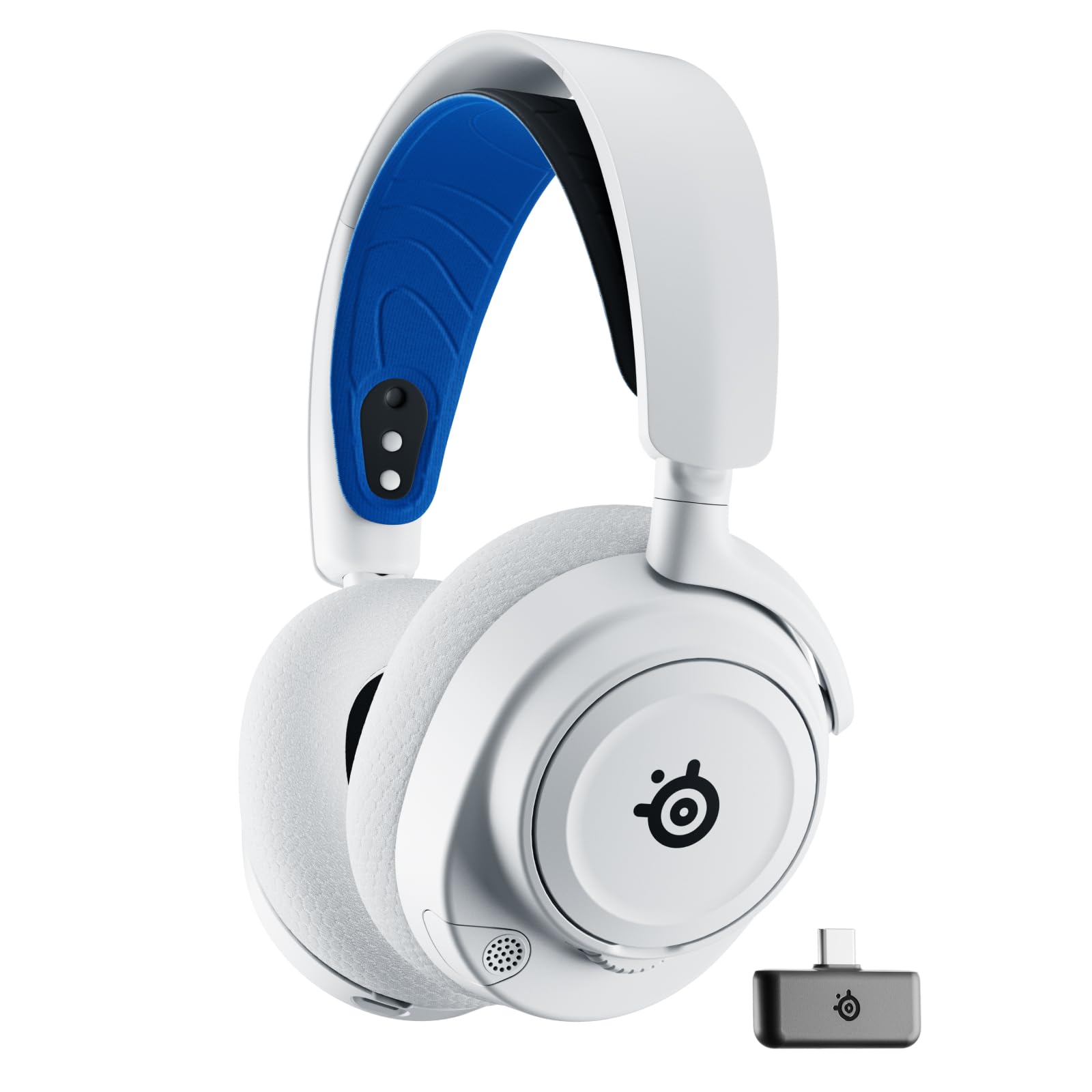 Kufje Gaming SteelSeries Arctis Nova Pro Wireless / Wireless & Wired / Bluetooth / ANC / Mikrofon - Bardhë/Argjend 9