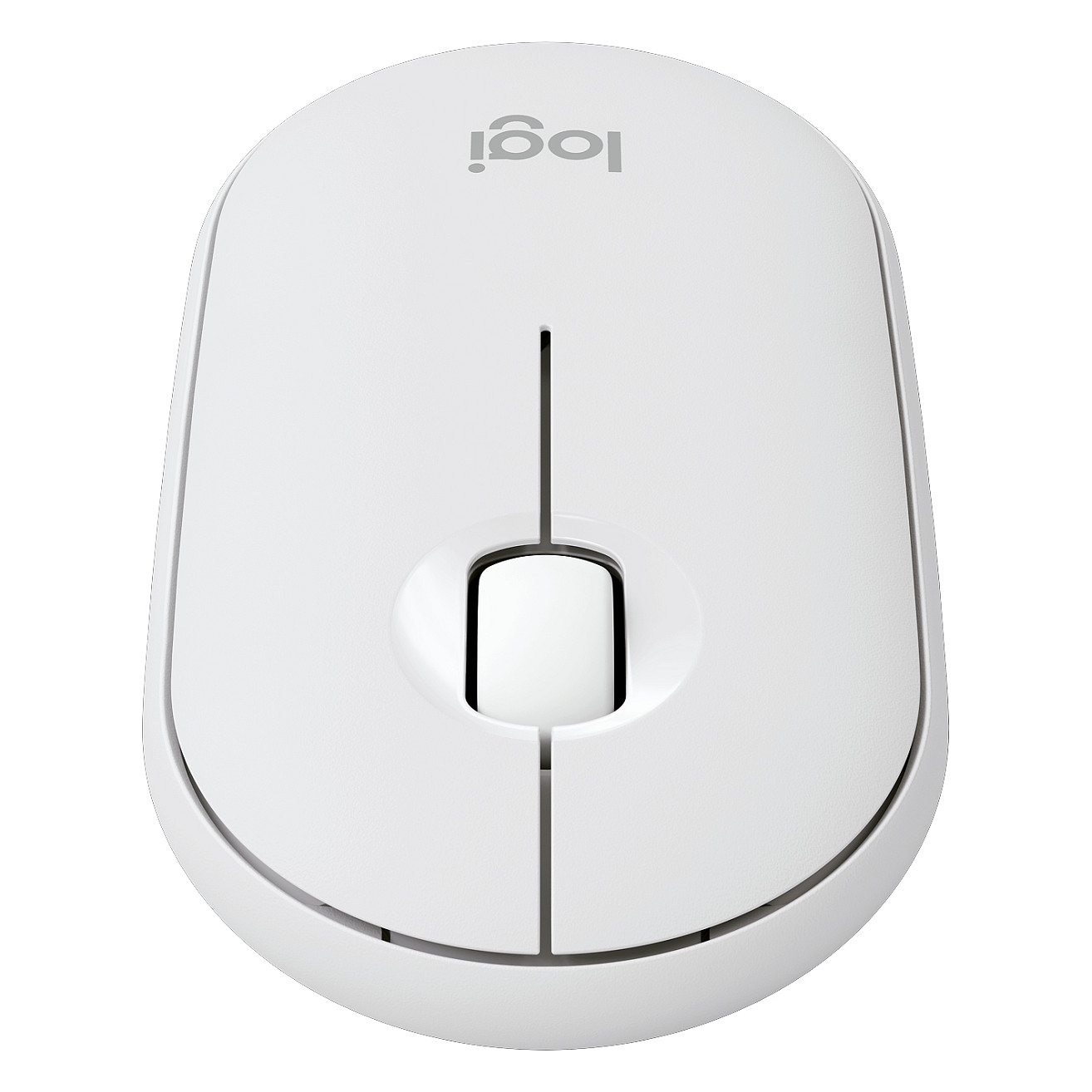 Maus Logitech Pebble M350s / Bluetooth / i bardhë