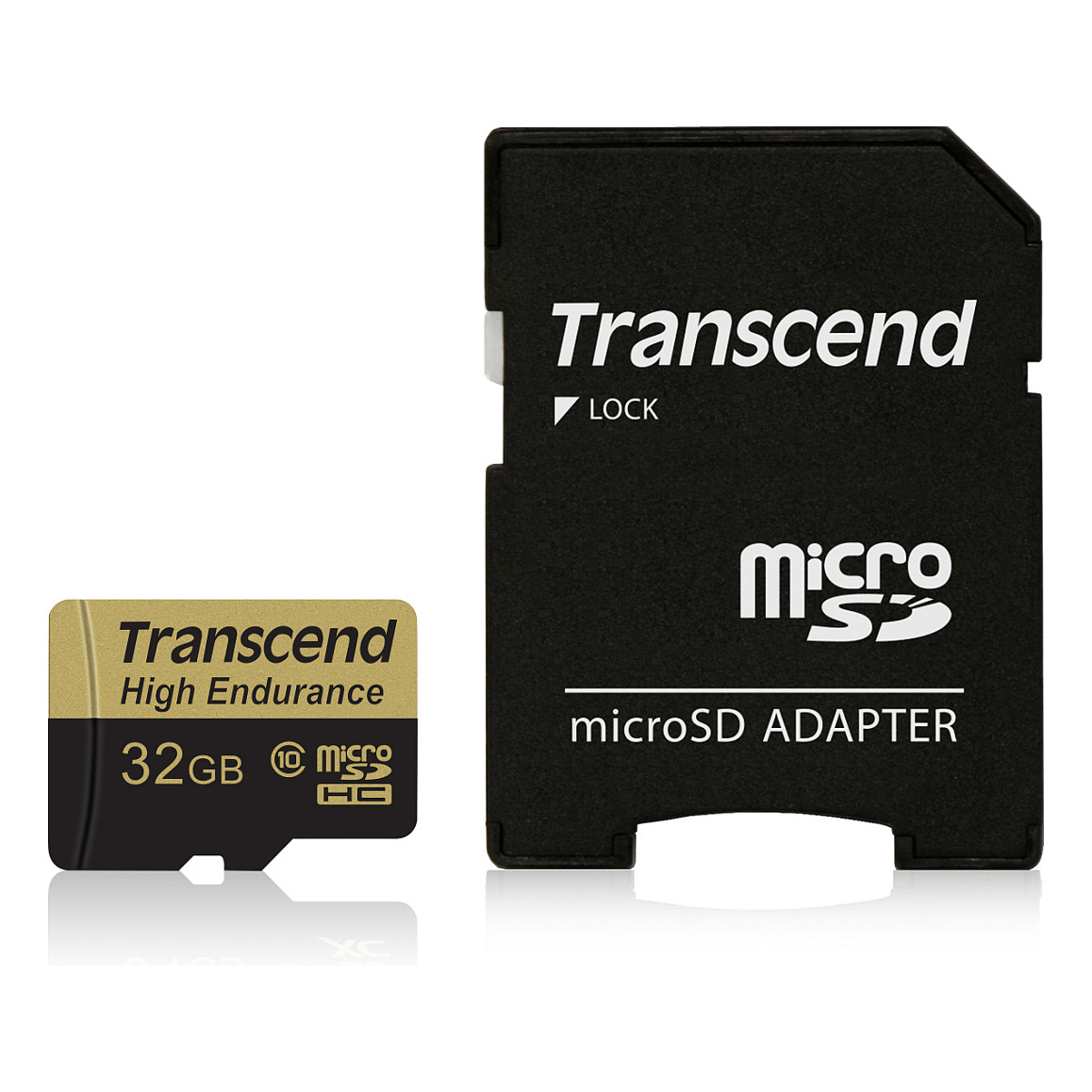 Kartë Memorie SD CARD 32GB Transcend microSDHC/SD + Adapter thumbnail 3
