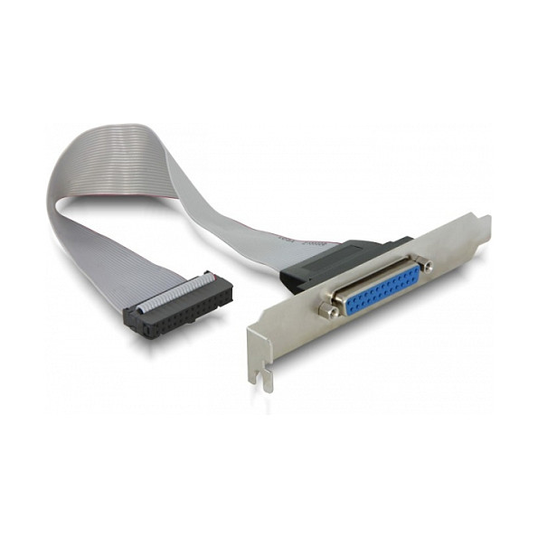 Bracket për PC – 1x Port Paralel (LPT / DB25)