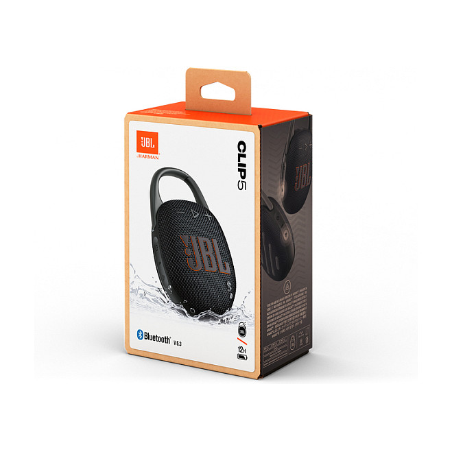 Altoparlant JBL Clip 5, 7W, Bluetooth 5.3, IP67, Auracast, USB-C - Zezë 8