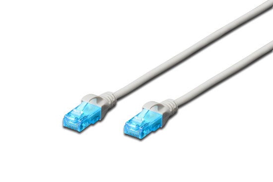 Kabllo për Rrjet Digitus DK-1512-005 / Cat 5e / U/UTP / RJ-45 / 1000 Mbit/s / 0.5m - Hiri