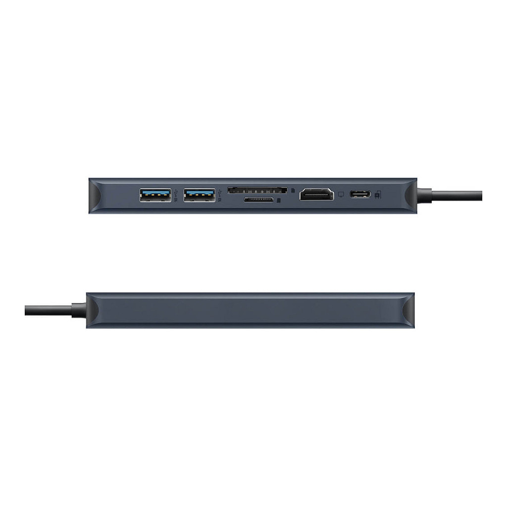 Hub USB-C HYPER HyperDrive Next HD4003GL, 7-Porta, HDMI 4K 60Hz, 2x USB-A 10Gbps, SD, microSD, Gigabit Ethernet, PD 100W - Blu 6