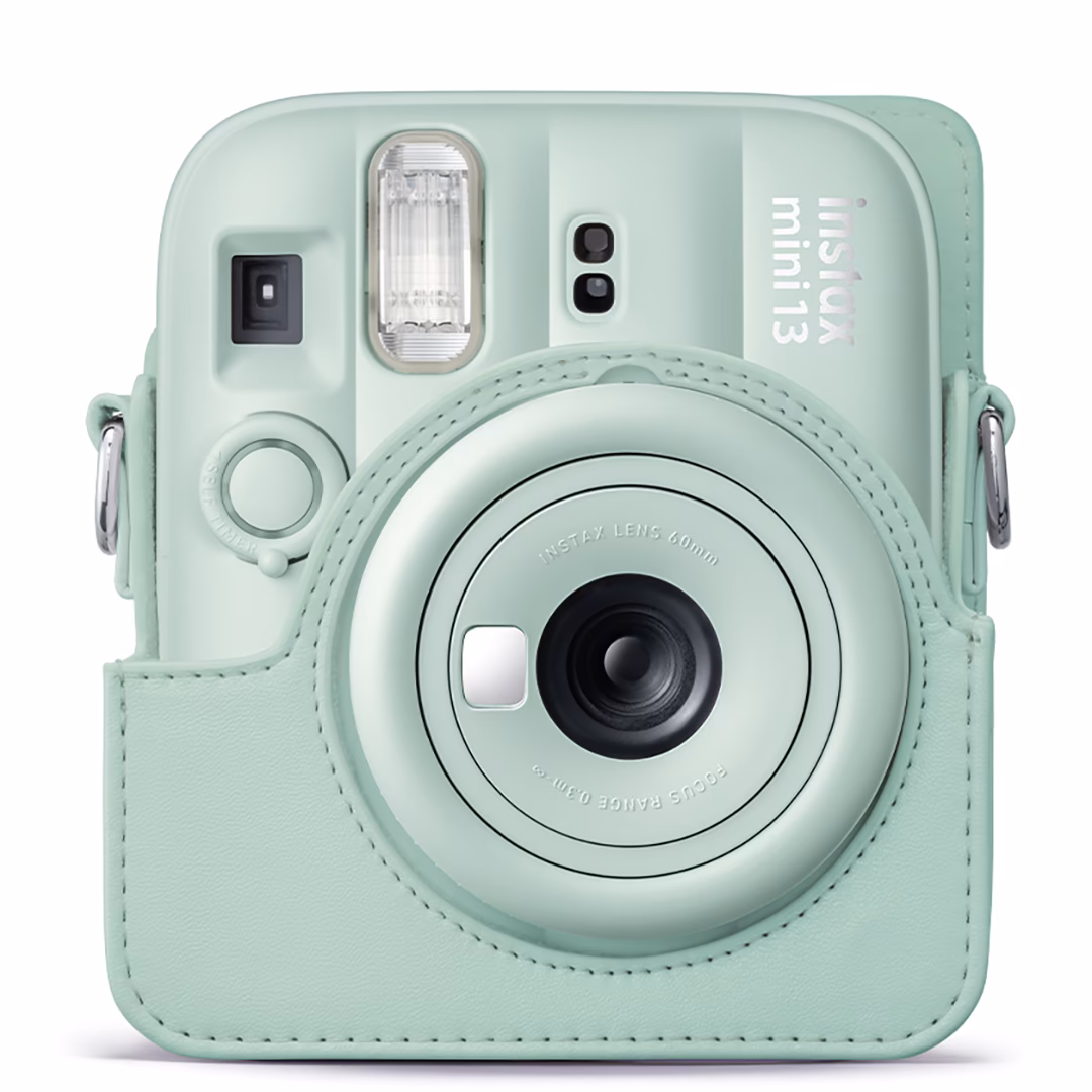 Case për Kamerë Fujifilm instax Mini 13, Rrip Shpatulle - Blu 3