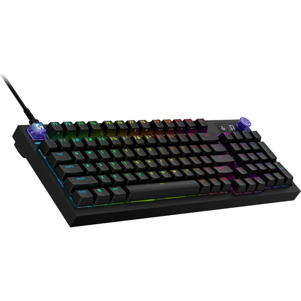 Tastierë Gaming Logitech G316 X 98 / Wired / USB / Mekanike / Logitech Tactile / 98-Taste / QWERTY / RGB / 1.8m - Zezë 2