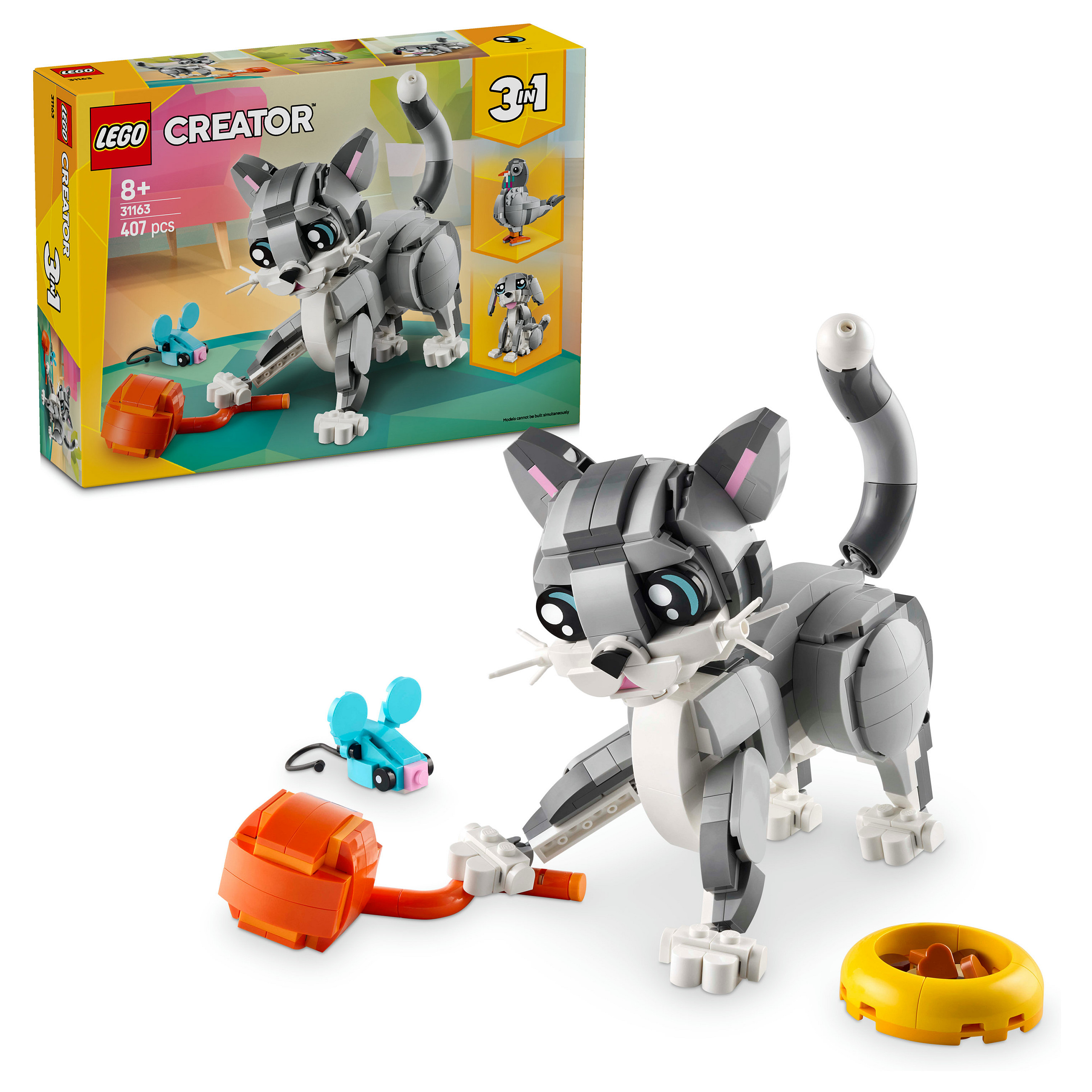 LEGO Creator 3-in-1 Playful Cat 31163 thumbnail 2