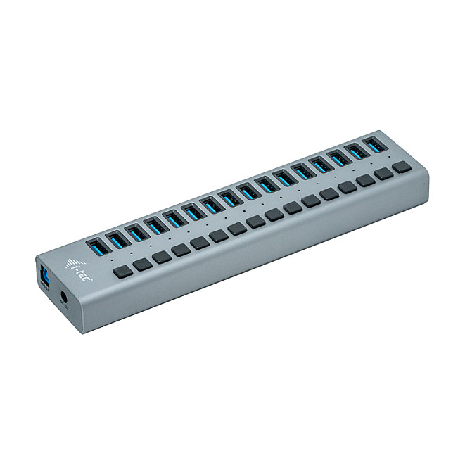 USB Hub D I-TEC, USB 3.0, 16 porte, 90 W thumbnail 2