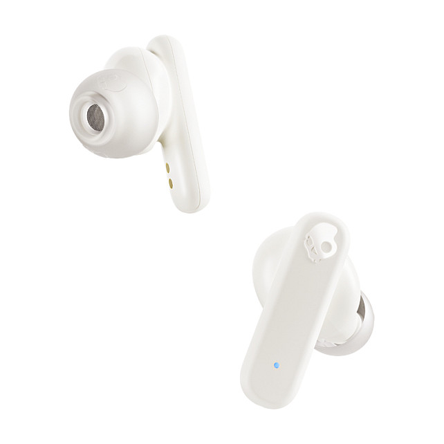 Kufje pa kabllo Skullcandy Smokin’ Buds, Bluetooth 5.2, 6mm, Mikrofon - Bardhë/Portokalli 2