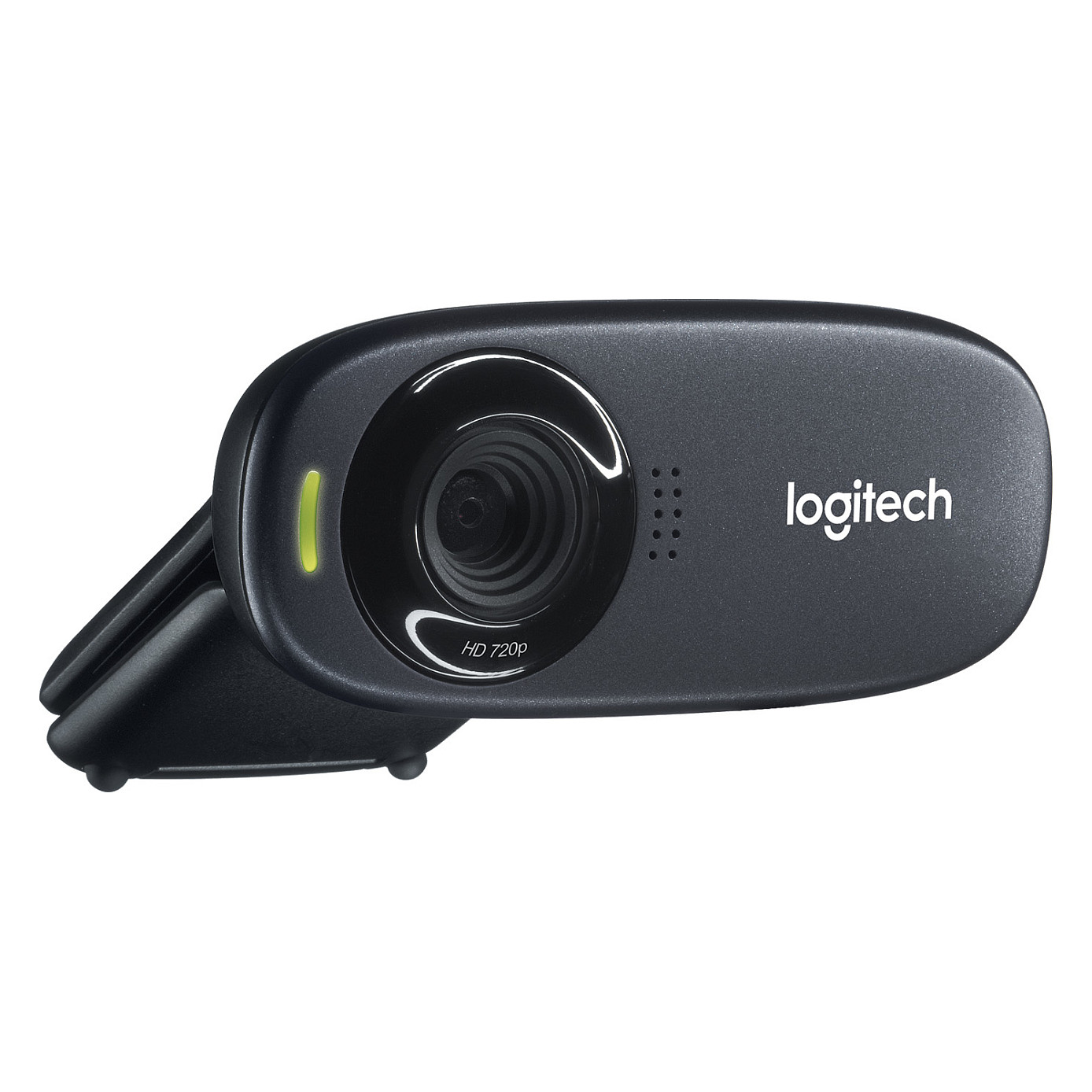 Logitech C310 – Webcam HD 720p, 30fps, Mikrofon me Reduktim të Zhurmës, USB – Zezë 3