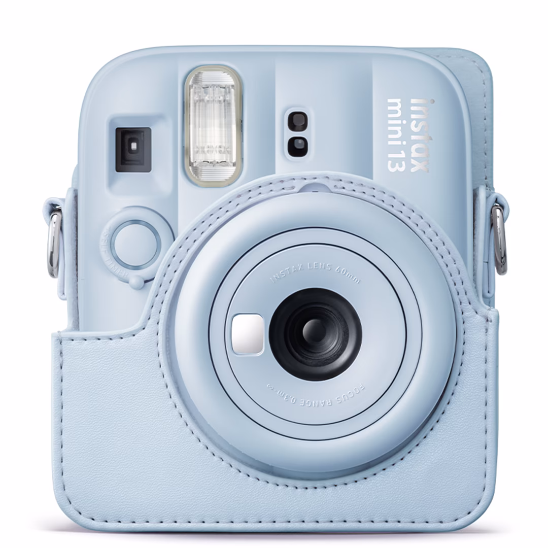 Case për Kamerë Fujifilm instax Mini 13, Rrip Shpatulle - Blu
