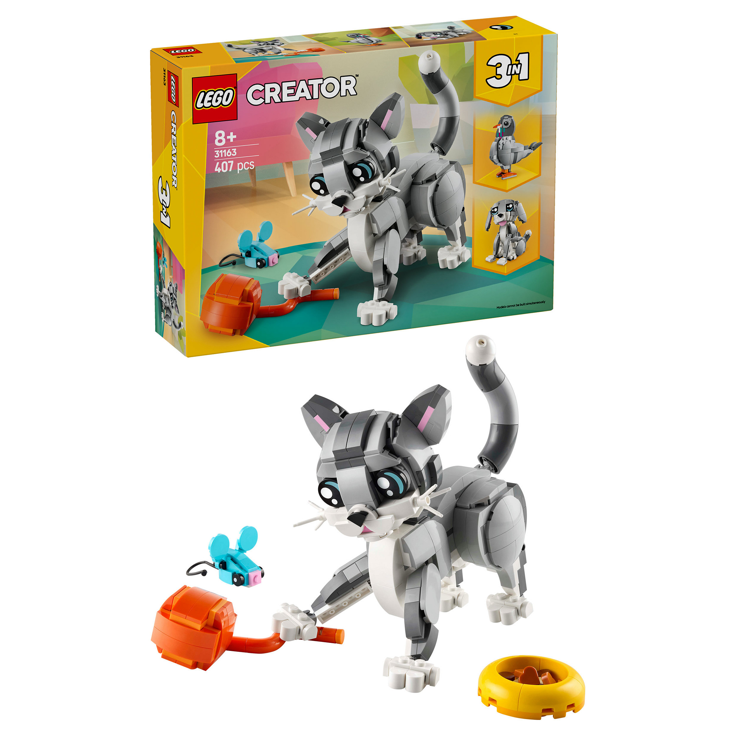 LEGO Creator 3-in-1 Playful Cat 31163 thumbnail 3