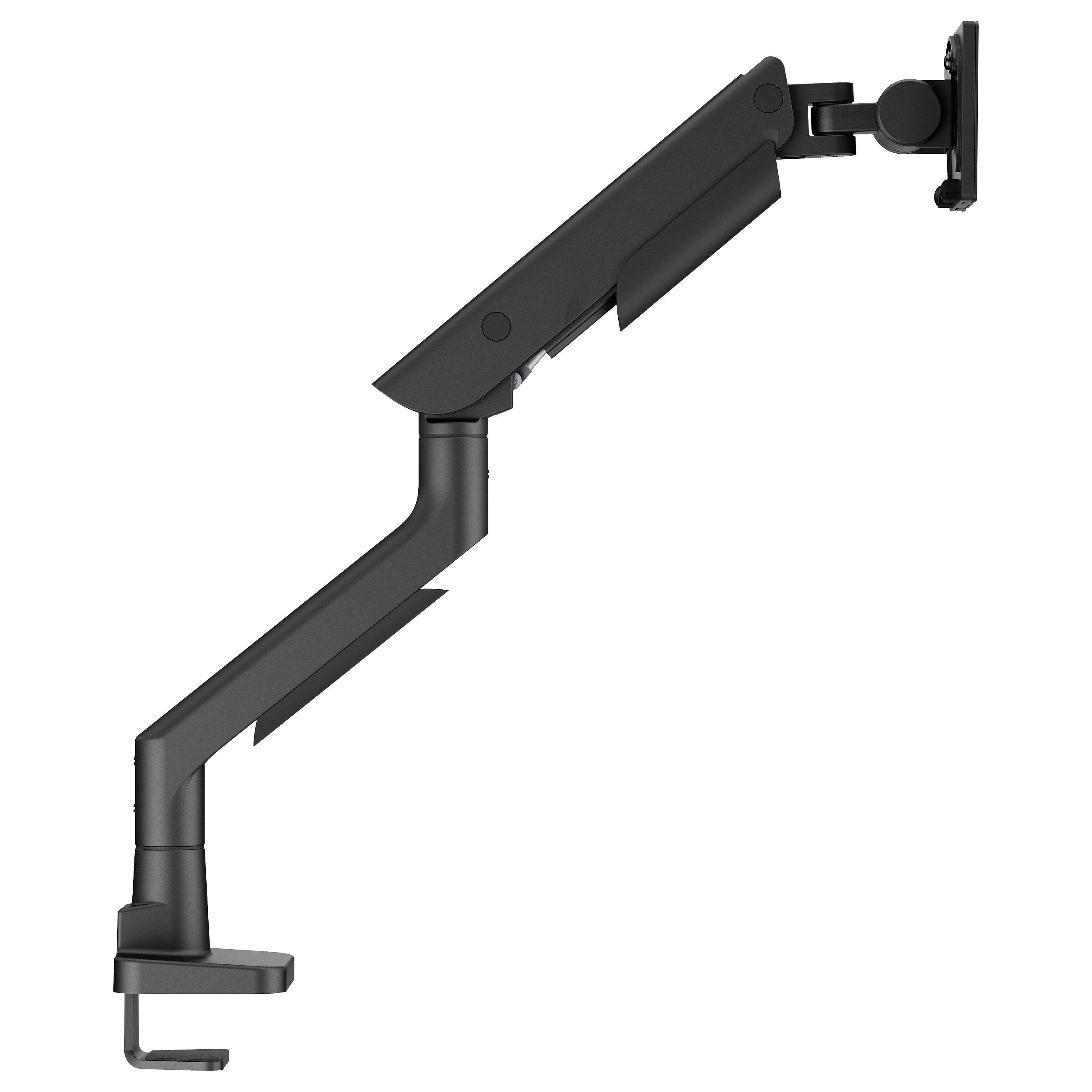 Mbajtëse për Monitor iiyama DS6001C-B1 / 1 Monitor / 17–49" / 2–27kg / VESA 75x75 & 100x100 / Gas Spring / Rotacion 360° - Zezë 5