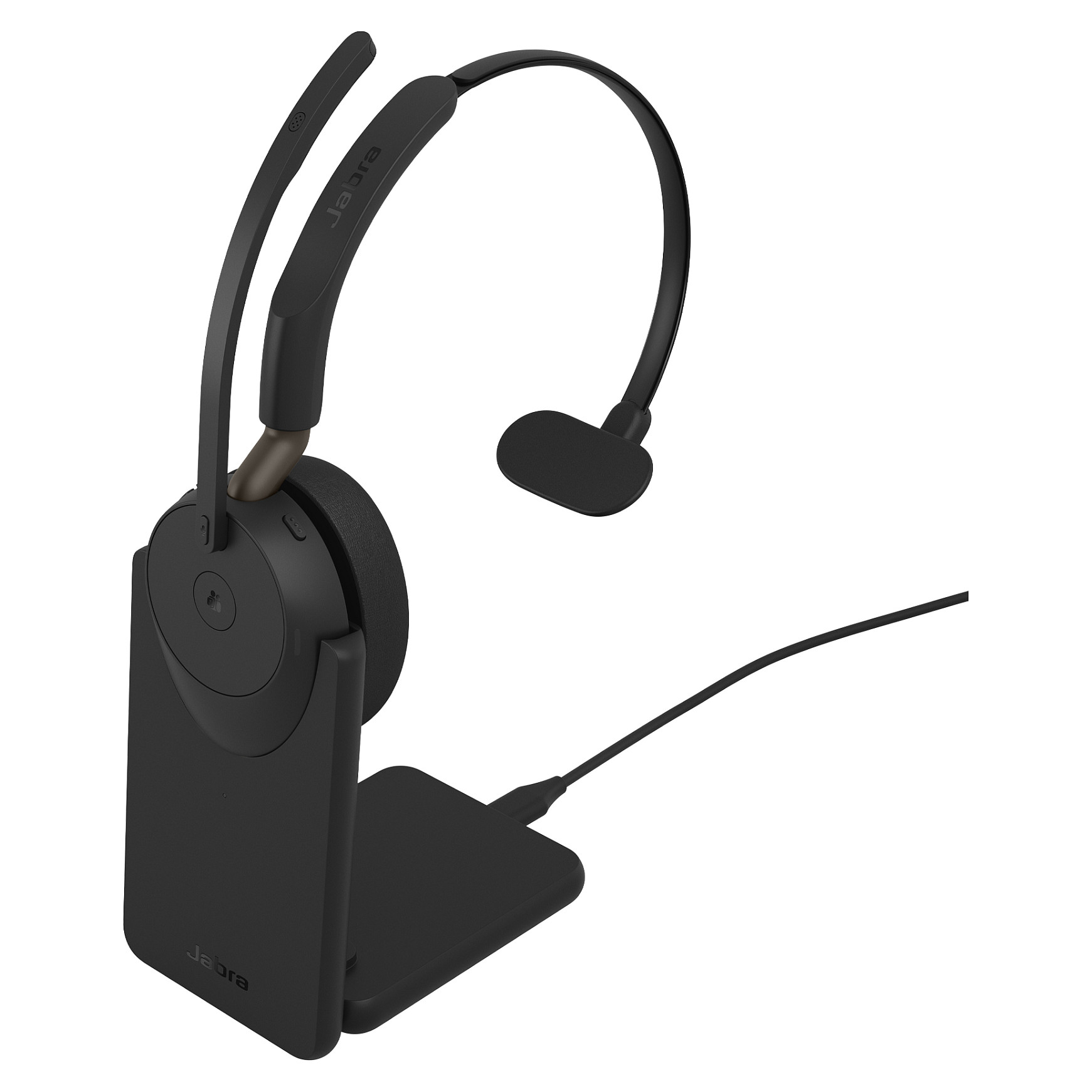 Kufje pa kabllo Jabra Evolve3 65 Mono, Bluetooth, ANC, Link 390a, Microsoft Teams – Zezë 2