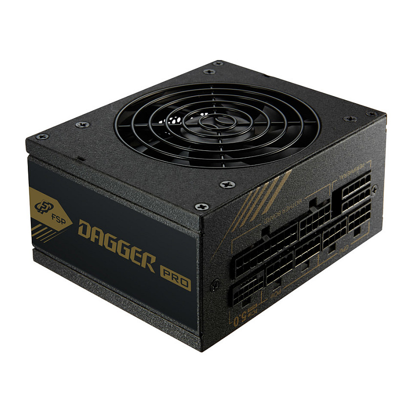 Furnizues Energjie FSP DAGGER PRO ATX 3.0 (PCIe 5.0) / 850W / SFX / 80 PLUS Gold / Fully Modular - Zezë
