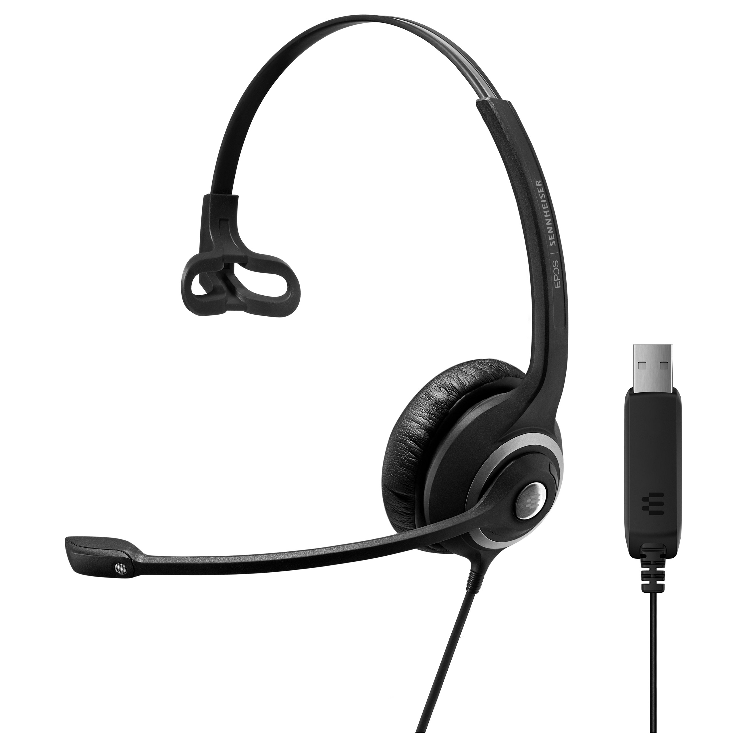 Kufje me kabllo EPOS | SENNHEISER IMPACT SC 230 USB, Mono, Wired, USB, Mikrofon me anulim zhurme – Zezë, Argjend 10