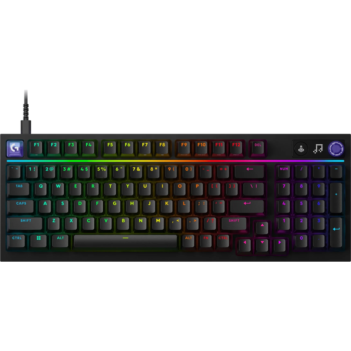 Tastierë Gaming Logitech G316 X 98 / Wired / Mekanike / 98% / Hot-Swappable / Linear / LIGHTSYNC RGB / USB-C – Zezë 3