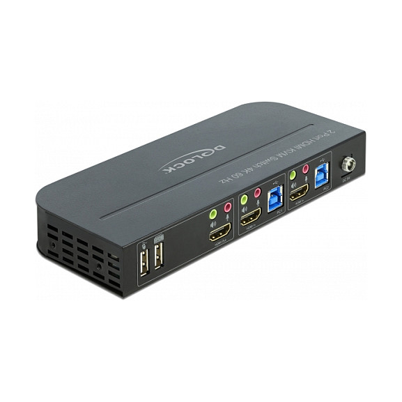 DELOCK HDMI KVM Switch / 4K 60Hz / USB 3.0 + Audio thumbnail 2