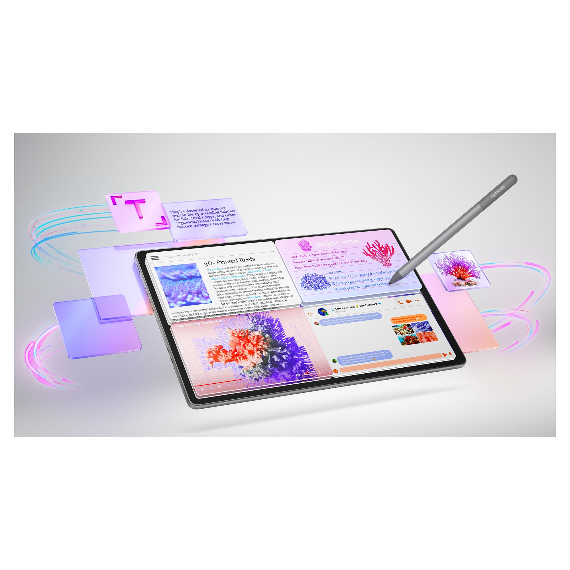 Tablet Lenovo Idea Tab Plus / 12.1" / 8GB / 256GB / Wi-Fi - Gri 10