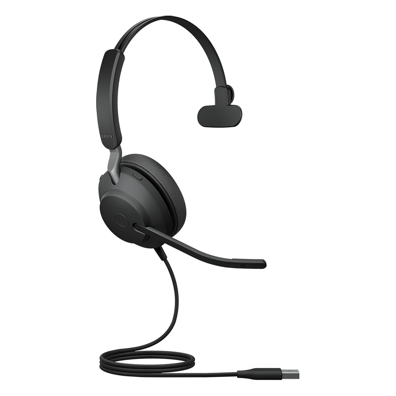 Kufje me kabllo Jabra Evolve2 40 UC Mono / USB-A / 40mm / Mikrofon me reduktim të zhurmës - Zezë 2