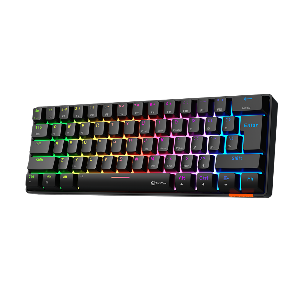 Tastierë Gaming Meetion MK005BT Hestia Mechanical 60% / Bluetooth / US / e zezë 3